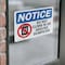 Signmission Do Not Climb In Or Around Dumpster Sign With Symbol, 7 in W x Rectangle, Vinyl Decal OS-2PACK-NS-D-57-L-11095 - alternate 3